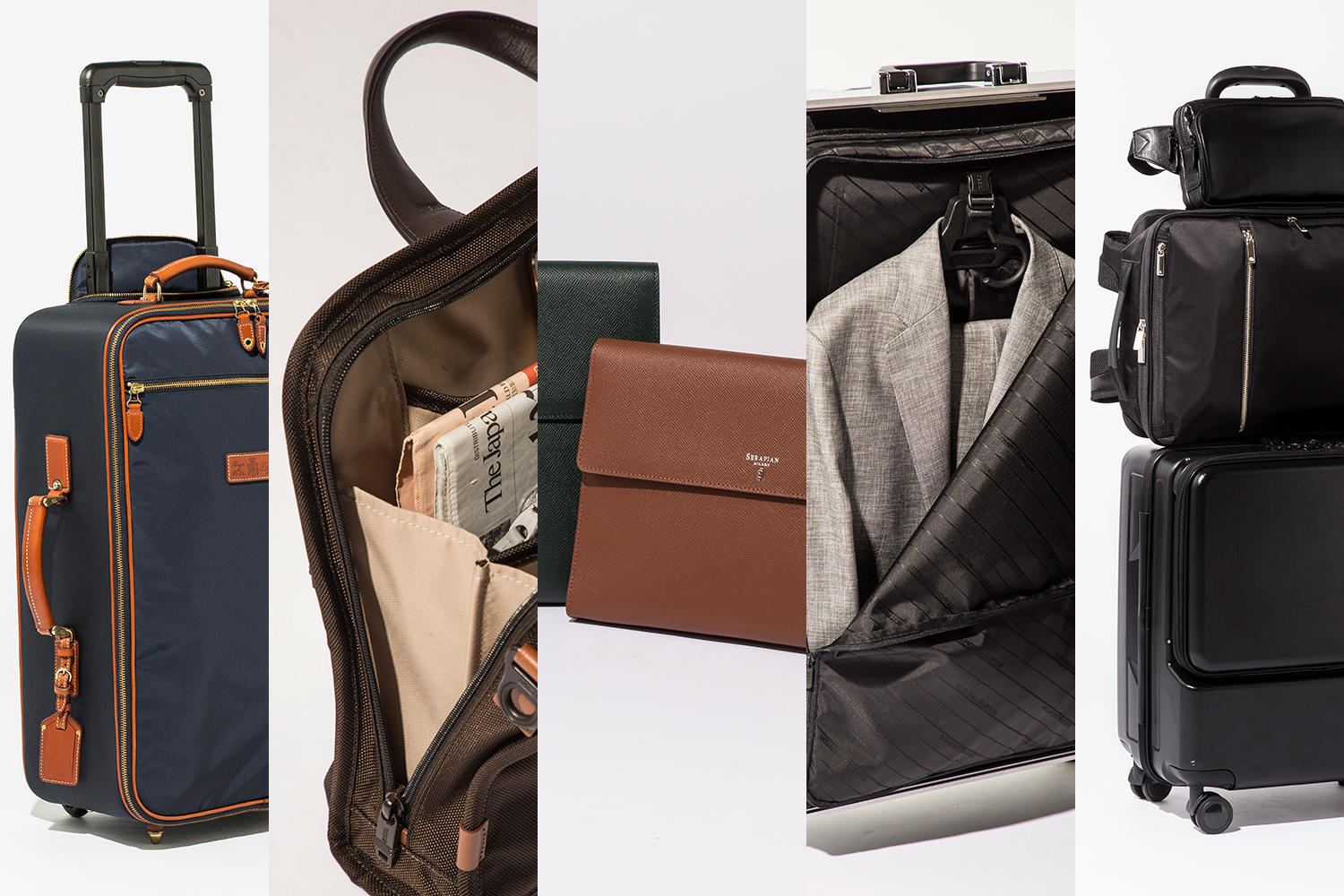 5大人気ブランドの傑作鞄を一気に紹介～出張バッグ三段活用法